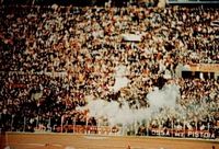 Milanisti in curva Nord